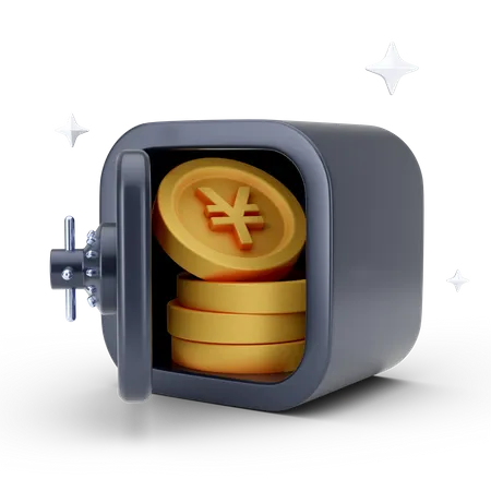 Yen Locker  3D Icon