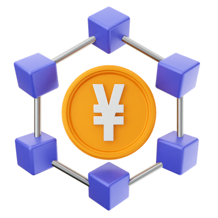 Yen Network  3D Icon