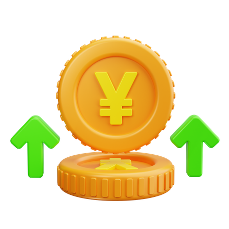 Yen Sign  3D Icon