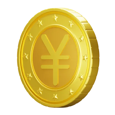 Yen Symbol  3D Icon