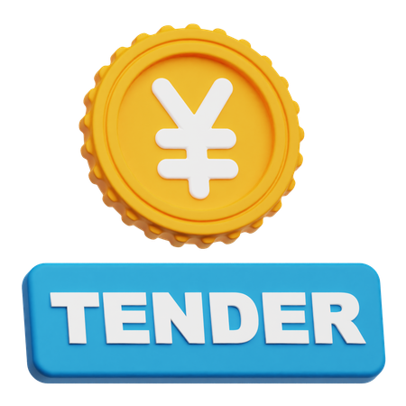 Yen Tender  3D Icon