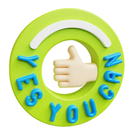 Yes you can  3D Icon
