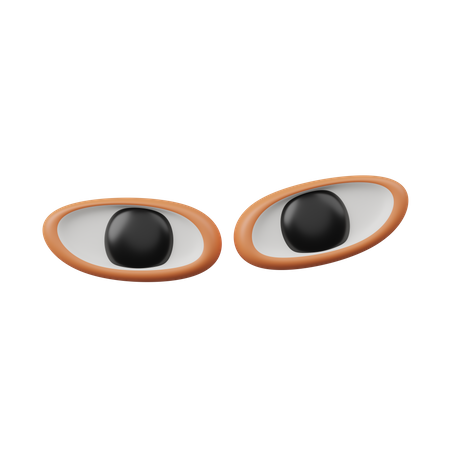 Yeux  3D Icon