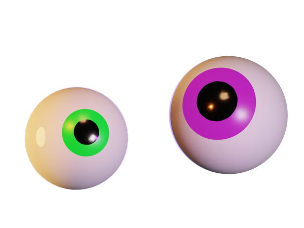 Yeux  3D Icon