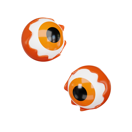 Boule d'yeux  3D Icon