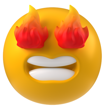 Yeux de feu  3D Icon