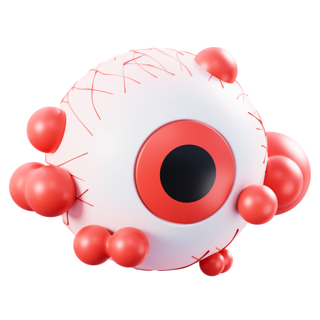 Yeux sanglants  3D Icon