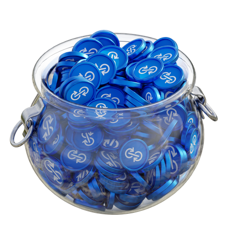 Yfi Clear Glass Pot  3D Icon