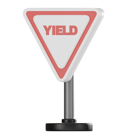 Yield drive  3D Icon