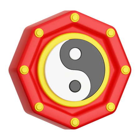 Yin yang  3D Icon