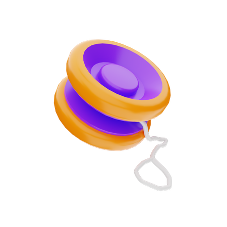 Yo-Yo Toy  3D Icon