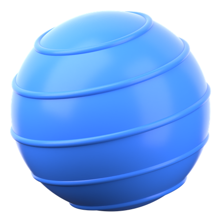 Yogaball  3D Icon
