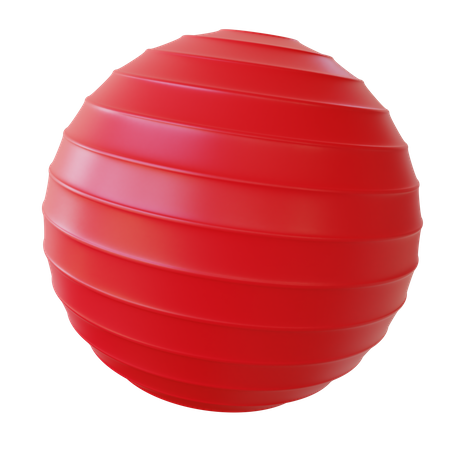 Yoga Ball  3D Icon