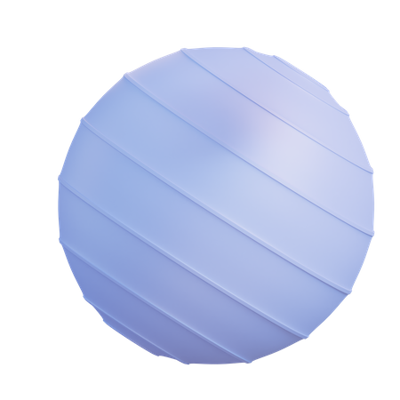 Yoga Ball  3D Icon