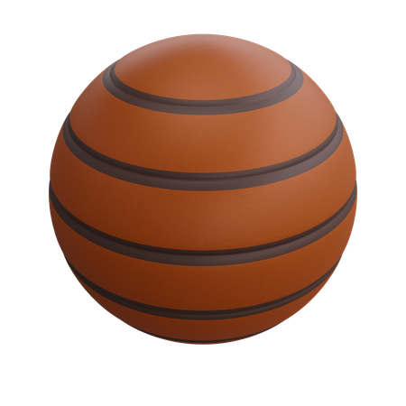 Yoga Ball  3D Icon