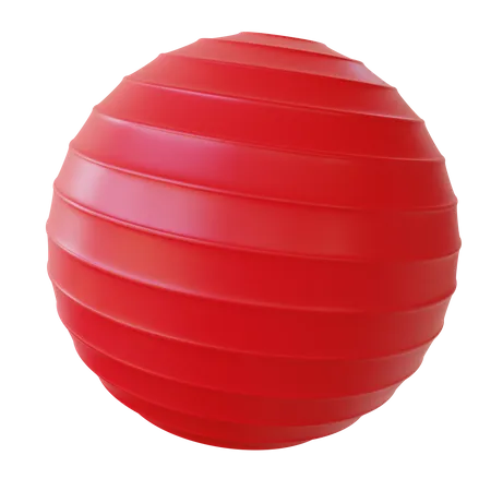 Yoga Ball 3 D Illustration 3D Icon
