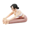 Yoga Girl doing Paschimottanasana