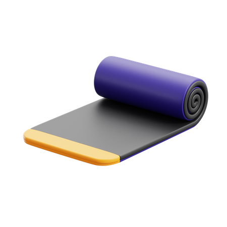 Yoga Mat  3D Icon