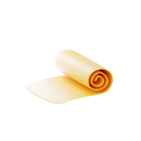 Yoga Mat  3D Icon