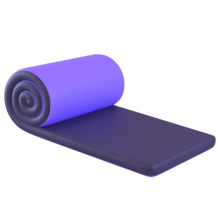 Yoga Mat  3D Icon