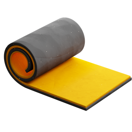 Yoga Mat  3D Icon