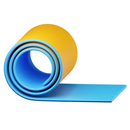 Yoga Mat  3D Icon