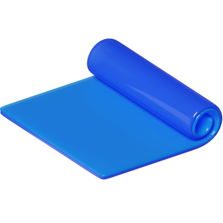 Yoga Mat  3D Icon