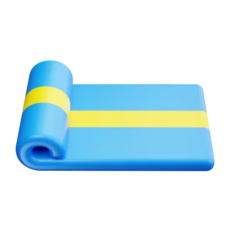 Yoga Mat  3D Icon