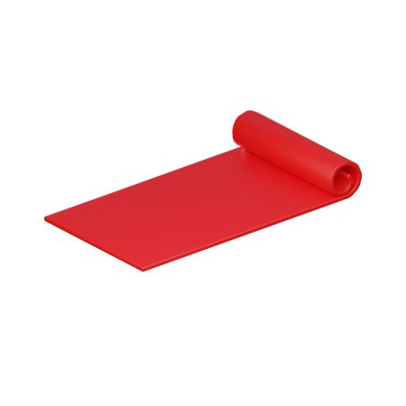 Yoga Mat  3D Icon