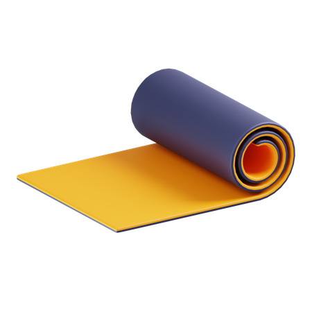 Yoga Mat  3D Icon