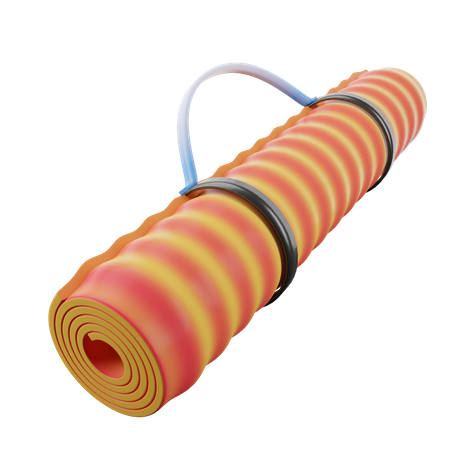 Yoga mat  3D Icon