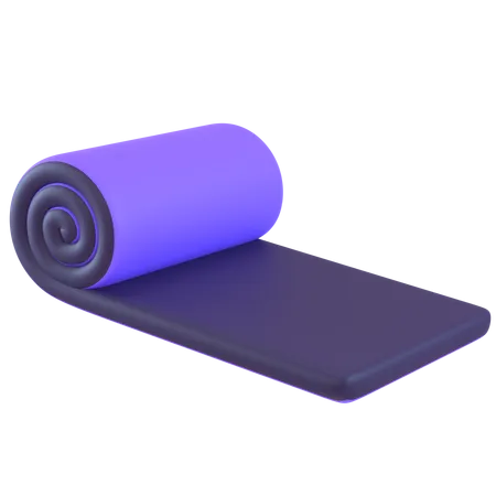 3d yoga mat gym and fitness illustration concept icon 23741714 PNG