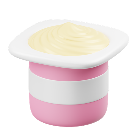 Yogur  3D Icon