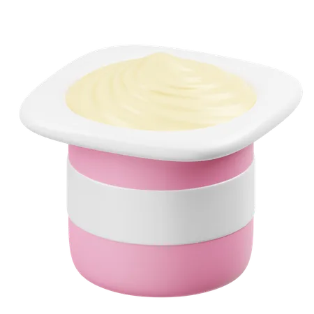 Yogur  3D Icon