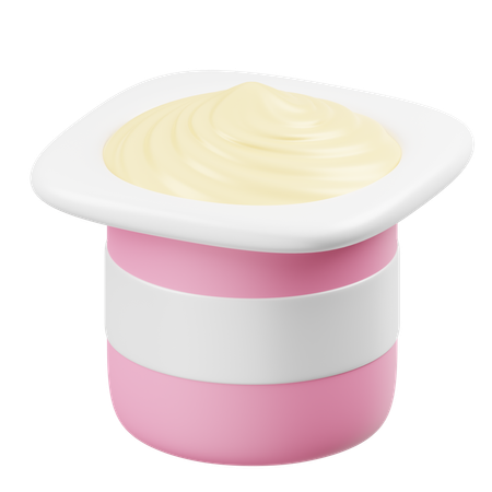 Yogurt  3D Icon