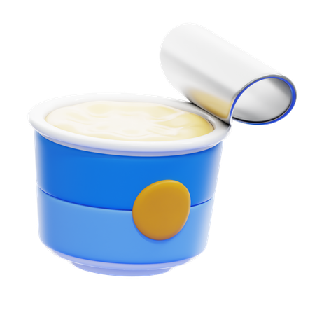 Yogurt  3D Icon