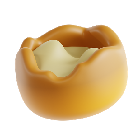 Yorkshire Pudding  3D Icon