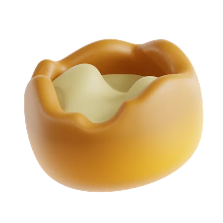 Yorkshire Pudding  3D Icon