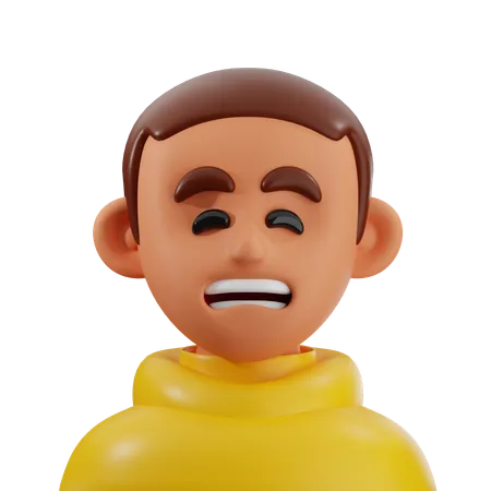 Young Boy  3D Icon