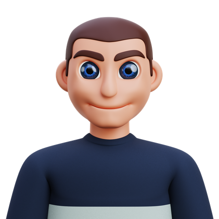 Young boy  3D Icon