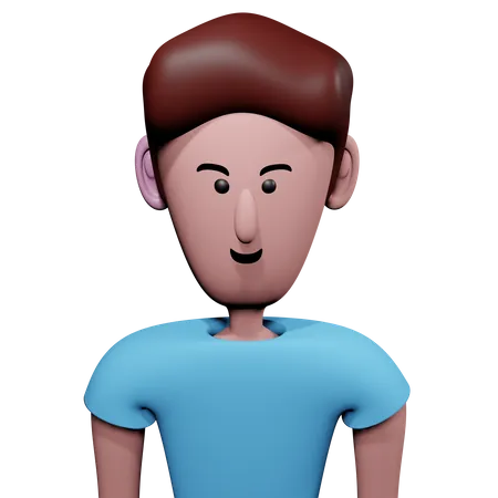 Young Boy  3D Icon