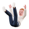 boy falling from sky 3d images
