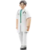 Young doctor Walking