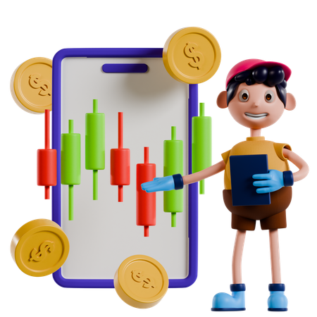 Young Investor’s Journey  3D Icon