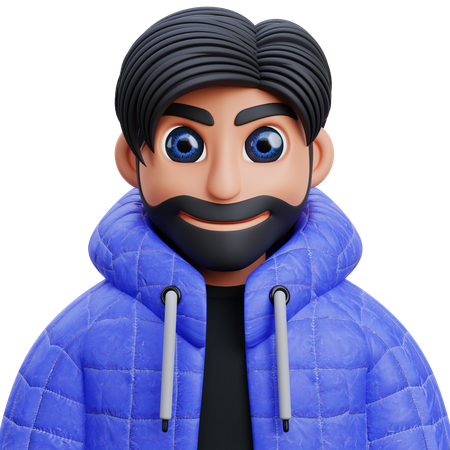 Young man  3D Icon