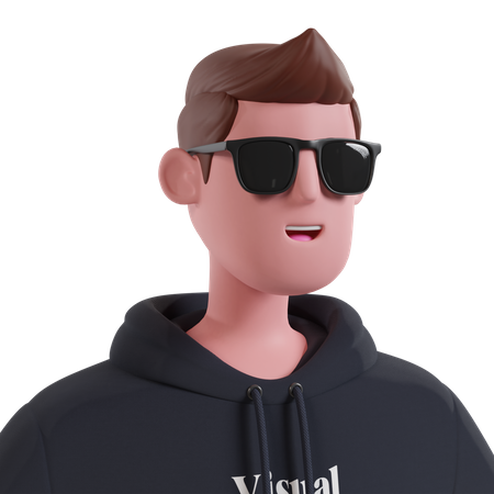 Young Person  3D Icon