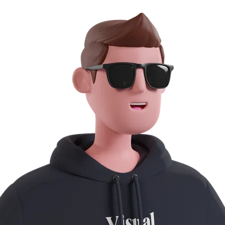 Young Person  3D Icon