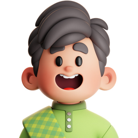 Young Son  3D Icon