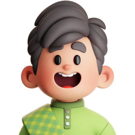 Young Son  3D Icon