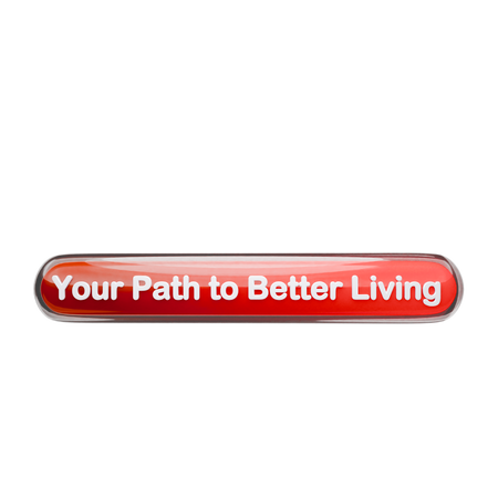 Your Path To Better Living  3D Icon